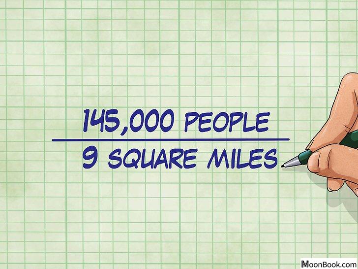 以Calculate Population Density Step 5为标题的图片