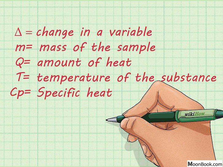 以Calculate Specific Heat Step 1为标题的图片