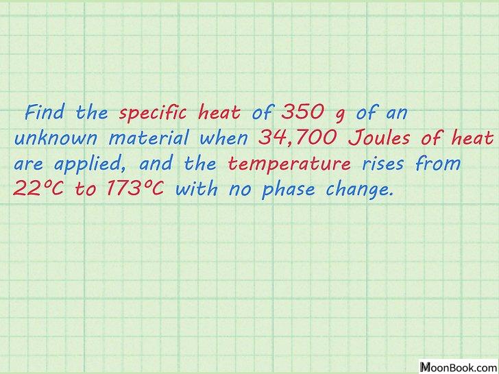 以Calculate Specific Heat Step 3为标题的图片