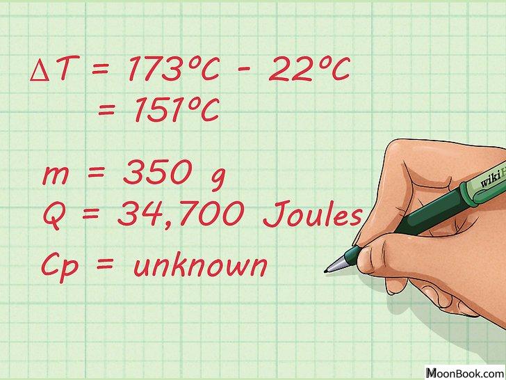 以Calculate Specific Heat Step 4为标题的图片