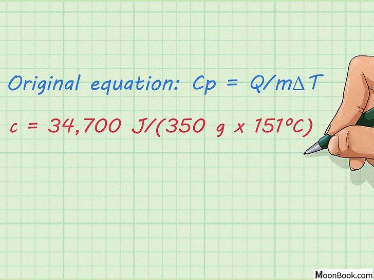 以Calculate Specific Heat Step 5为标题的图片