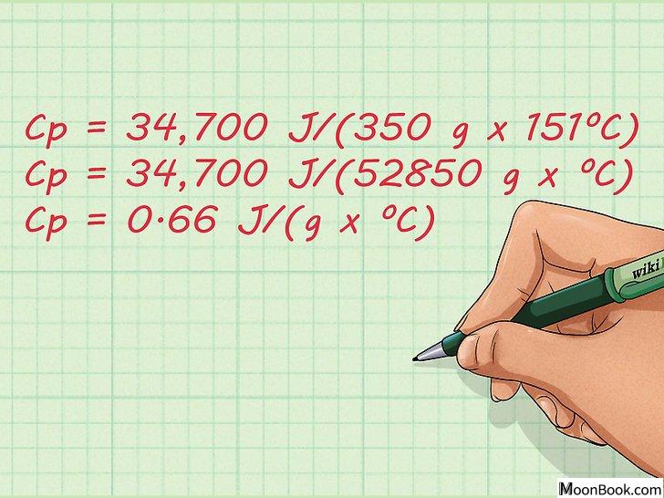 以Calculate Specific Heat Step 6为标题的图片