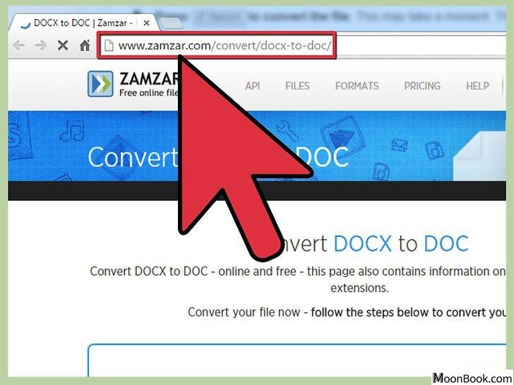 以Convert Docx to Doc Step 9为标题的图片