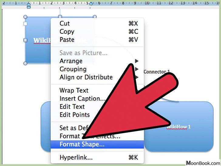 以Draw Flowcharts with Word 2003 Step 12为标题的图片