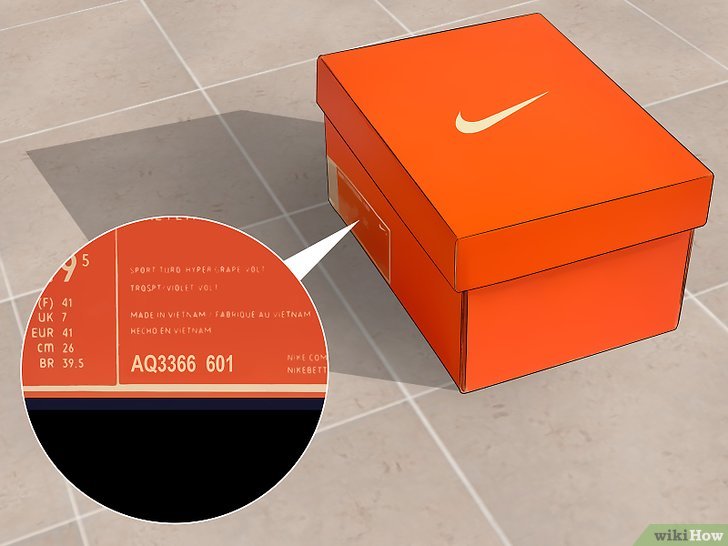 以Find Model Numbers on Nike Shoes Step 3为标题的图片