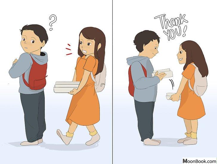以Get a Boy in Middle School to Like You Step 10为标题的图片