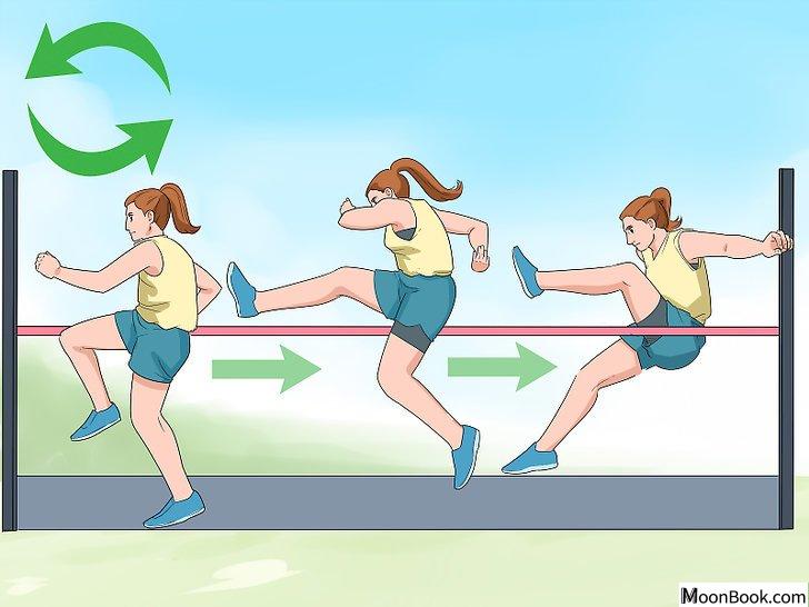 以High Jump (Track and Field) Step 15为标题的图片