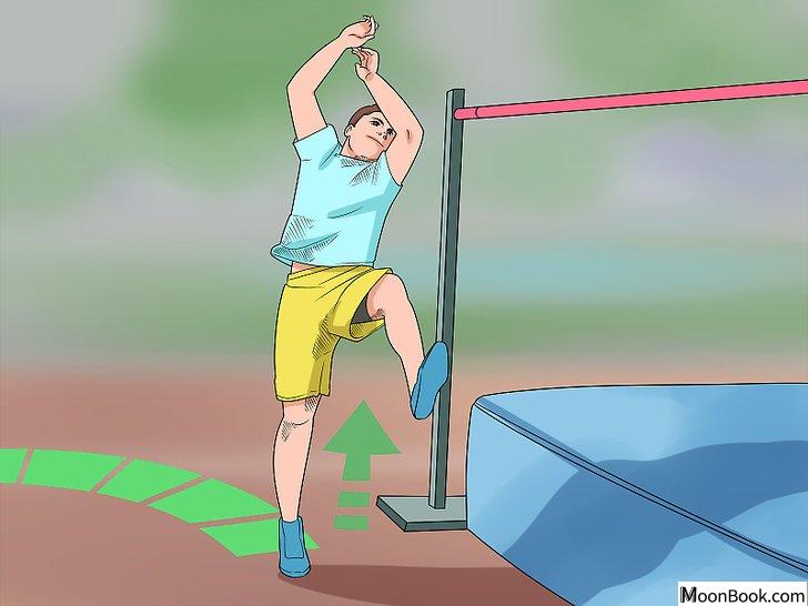 以High Jump (Track and Field) Step 6为标题的图片