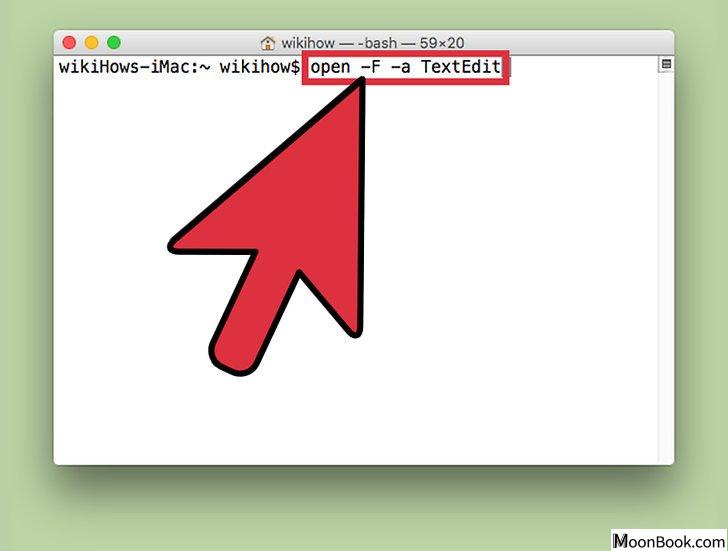 以Open Applications Using Terminal on Mac Step 5为标题的图片