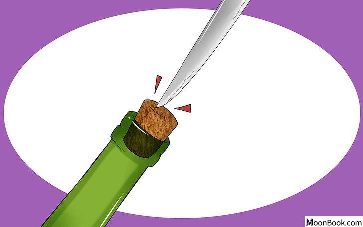 以Open a Wine Bottle Without a Corkscrew Step 11为标题的图片