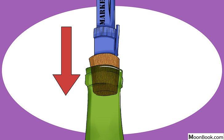 以Open a Wine Bottle Without a Corkscrew Step 13为标题的图片