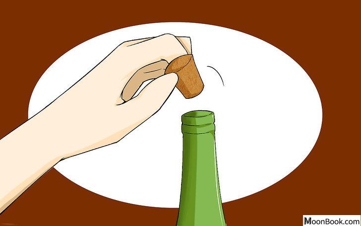 以Open a Wine Bottle Without a Corkscrew Step 3为标题的图片