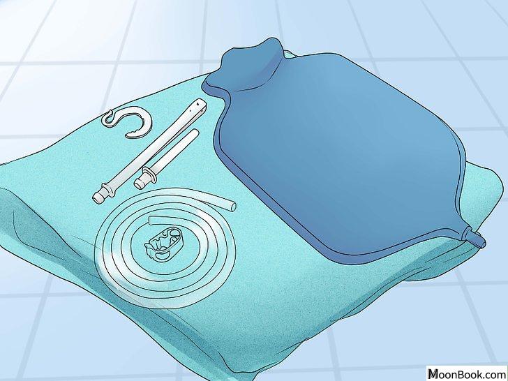 以Perform an Enema at Home Step 1为标题的图片