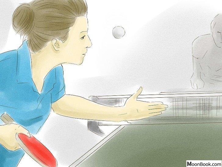 以Play Ping Pong (Table Tennis) Step 9为标题的图片
