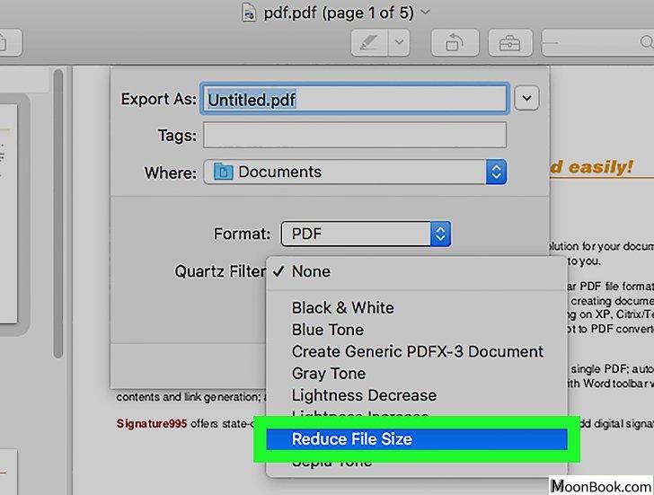 以Reduce PDF File Size Step 14为标题的图片