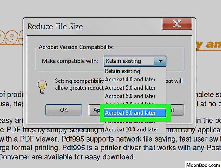 以Reduce PDF File Size Step 22为标题的图片