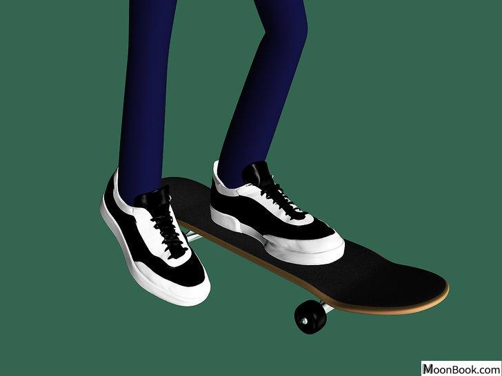 以Skateboard Step 6为标题的图片