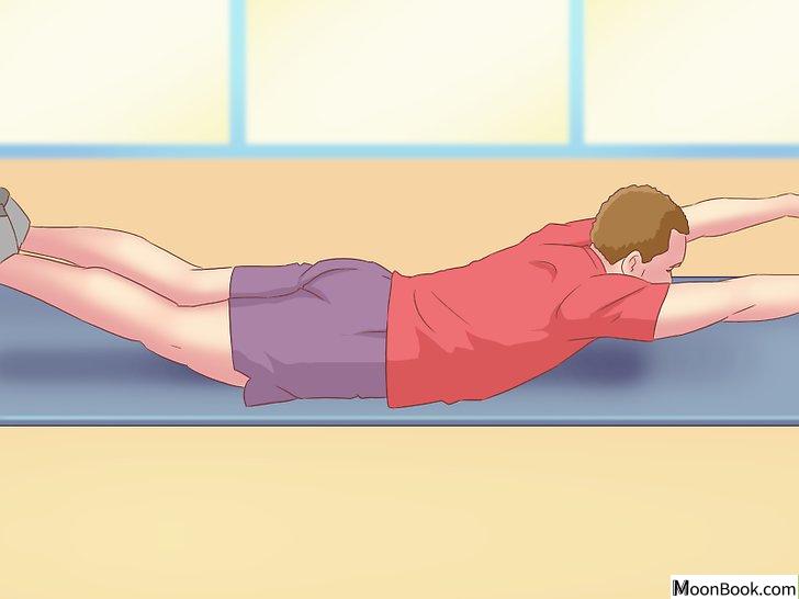 以Work Your Back Muscles at Home Step 3为标题的图片