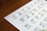 以Write in Cursive Step 1为标题的图片