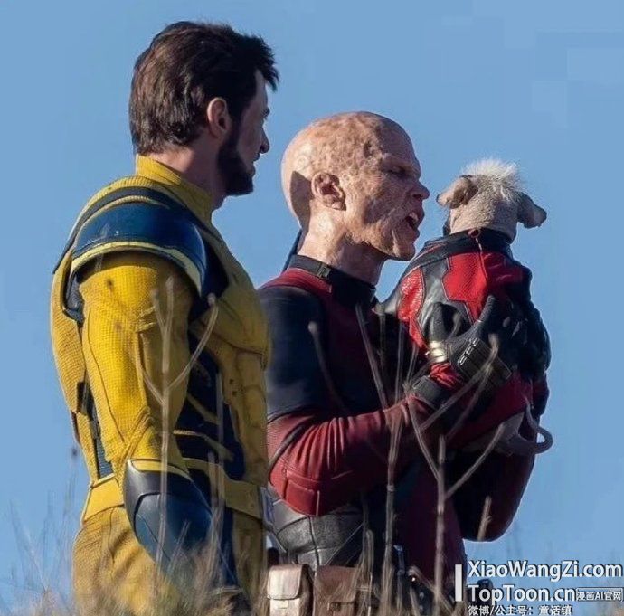 死侍与死党 Deadpool & Wolverine (2024) 趣味海报 已上!就冲这个封面,小王子也得看了!